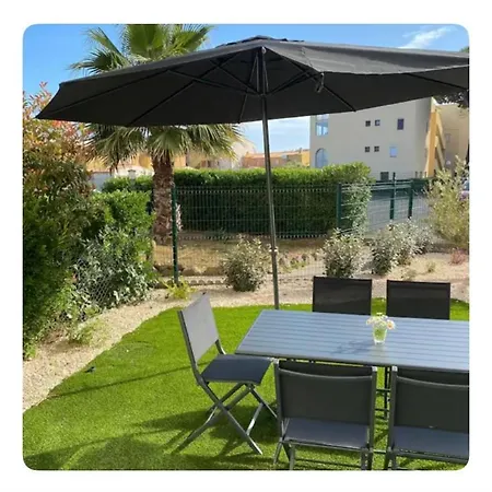 6 Couchages Rez-de-jardin A 5 Mn De La Apartment Agde